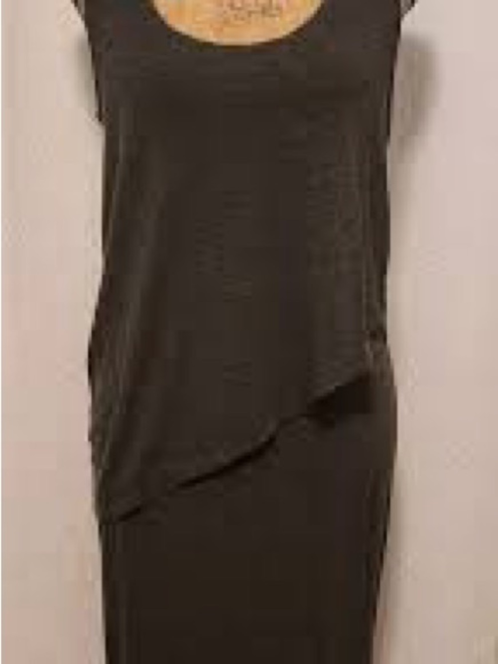 Banana Republic dark gray maxi dress